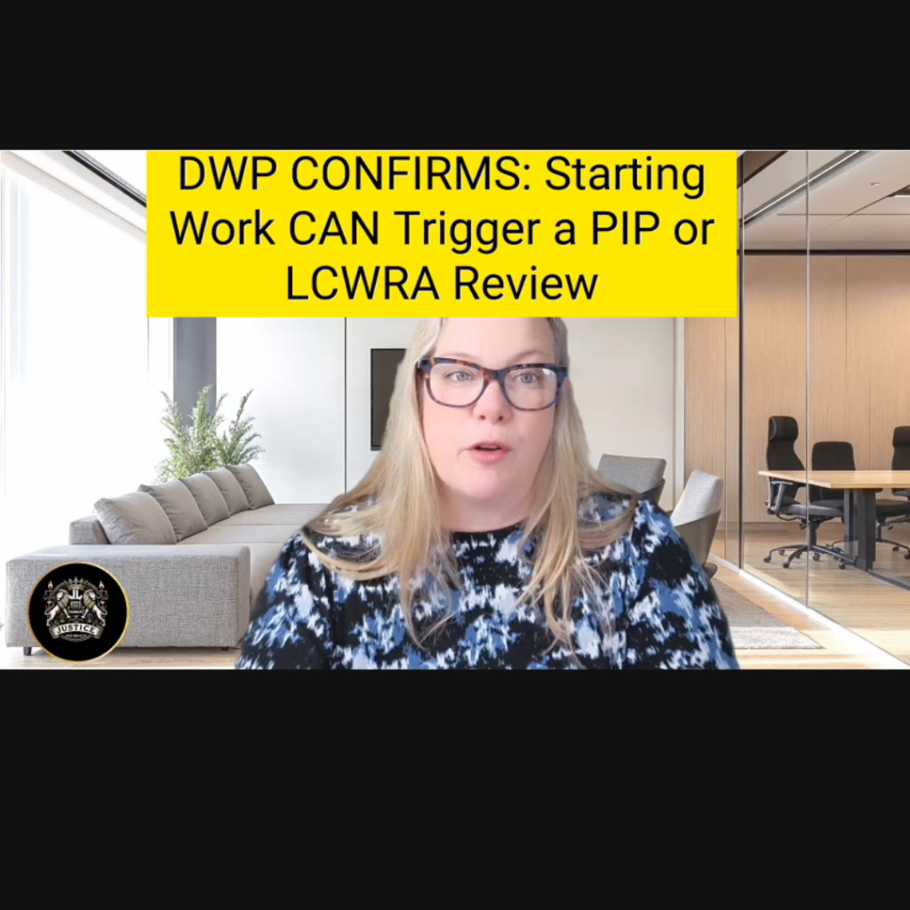 DWP Confirms Starting Work Can Still Trigger a PIP or LCWRA Review